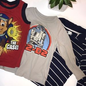 3pc. Boys tops 4T